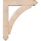 Ekena Millwork Thorton Arts and Crafts Smooth Bracket w/ Offset Brace, Douglas Fir, 5 1/2"W x 24"D x 28"H BKT0604X24X28THR03SDF - alternate 2